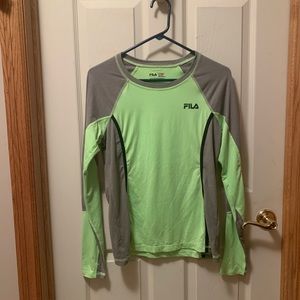 Women’s Fila sport long sleeve running shirt